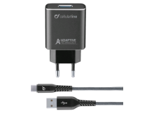 Cellularline USB-C Samsung adaptive thuislader kit 15W