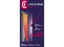 Cellularline - iPhone 12/12 Pro tempered glass transparent