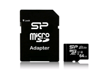 Silicon Power geheugenkaart Micro-SD Elite class 10 US-1(U1) 85-10MB/s 64GB